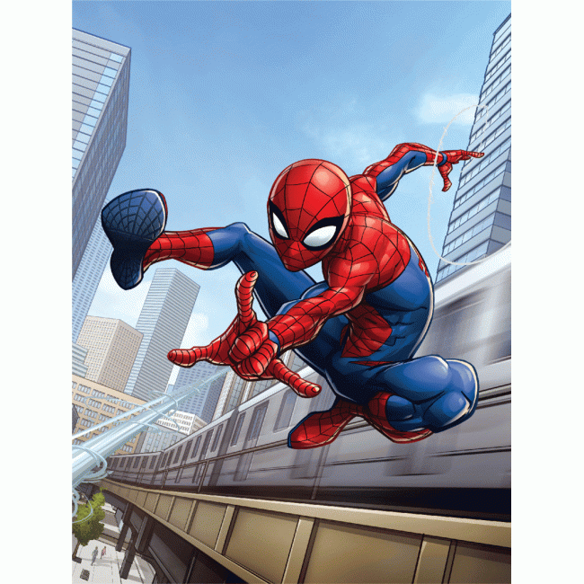 SPIDER-MAN ขูดภาพแสนสนุก SCRATCH MAGIC ART + แท่งขูดภาพ